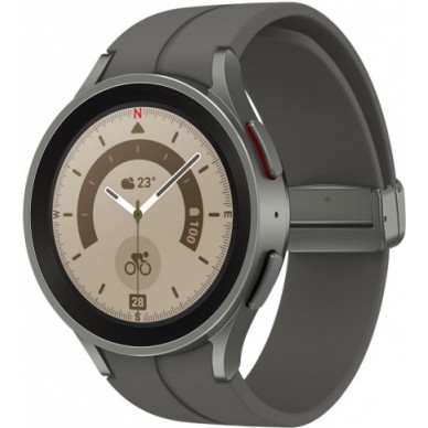 Смарт-часы Samsung Galaxy Watch5 Pro 45mm серый титан