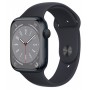 Умные часы Apple Watch Series 8, 45 мм, корпус из алюминия, спортивный ремешок midnight 